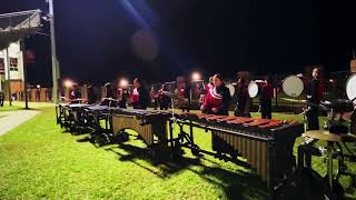 ACHS Marching Percussion 2024  quotHallelujah Amenquot  Gospel Closer [upl. by Ekaterina]