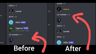 How to change Role order in Discord [upl. by Onitnas]