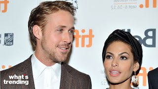 Eva Mendes Talks Giving Up Career for Ryan Gosling and Kids [upl. by Lyudmila]