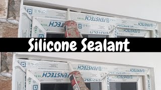 How to fill gaps around the Window   Silicone Sealant  Upvc Doors and Windows  MWindows [upl. by Finkelstein]