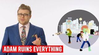 Adam Ruins Everything  Does TV Destroy Your Eyesight Ask Adam  truTV [upl. by Marcela606]