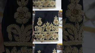 Latest Design 🤩 For Coat 🧥 Pant 3 Piec Embroidery Design hand Work 😄trending shorts viralshort [upl. by Alleiram]