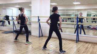 Anna Shcherbakova and Alexandra Trusova dance training [upl. by Eetse]