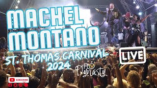 Machel Montano St Thomas Carnival Village 2024 usvi vicarnival stt vi trini carnival [upl. by Newg]