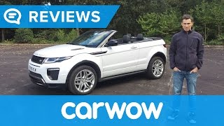 Range Rover Evoque Convertible 2018 SUV indepth review  Mat Watson Reviews [upl. by Etteiluj]