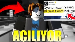 SONUNDA ROBLOX AÇILIYOR😱 kanıtlarıyla [upl. by Ttnerb]