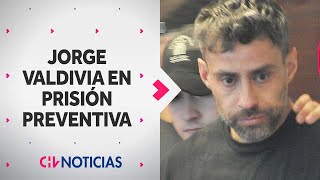 EN PRISIÓN PREVENTIVA quedó Jorge Valdivia por presunta agresión sexual  CHV Noticias [upl. by Aseuqram]