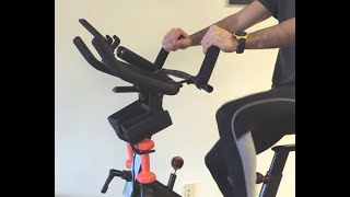 DIY Peloton Handlebar Extension Low Back Pain Relief  Easy  Low Cost [upl. by Ylus]