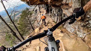 If youve only got a day in Arkansas this is where to spend it  Mountain Biking Mt Nebo [upl. by Suinotna]