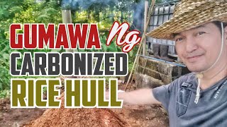 How to make Carbonized Rice Hull [upl. by Nitin]