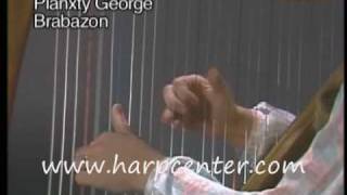 How to Play Planxty George Brabazon on the Harp [upl. by Pentheas]