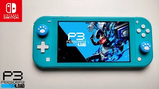 Persona 3 Reload On Nintendo Switch Lite [upl. by Anowahs823]