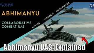 Abhimanyu UAS Explained Indias GameChanging Drone 🇮🇳✈️ [upl. by Aneleasor]