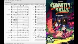 Gravity Falls Theme Song  Marching Band Arrangement [upl. by Eiramit]