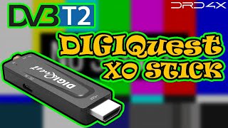 DIGIQuest XO Stick Full HD DVBT2 Piccolo ed economico per lo switch off del Digitale Terrestre [upl. by Stavros308]