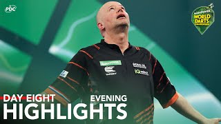 INCREDIBLE STANDARD  Day Eight Evening Highlights  202324 Paddy Power World Darts Championship [upl. by Yrocaj83]