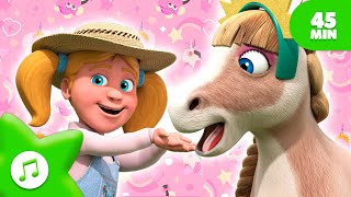 María Tiene Una Potranca 🐴 Un Día con Margarita  Canciones Infantiles  La Granja de Zenón [upl. by Anaujit283]