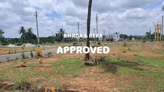 BMRDA amp RERA APPROVED SITE  NELAMANGALA [upl. by Pollie]