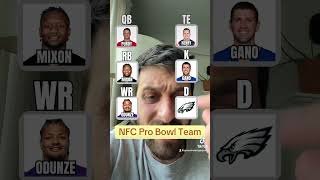 NFC Pro Bowl Team nfl fantasyfootball [upl. by Bord301]