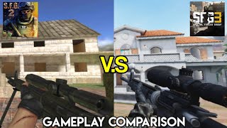 SFG2 vs SFG3 Gameplay Comparison 4K HDR 60FPS [upl. by Aryk967]