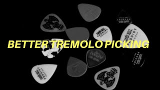 Improve Your Tremolo Picking Technique Part 1 [upl. by Thomas]