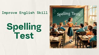 Spelling Test Improve your English Skill Part02 [upl. by Gnoud526]