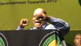 Jacob Zuma sings Umshini Wam [upl. by Anuala]