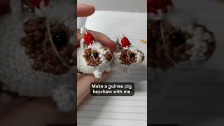 Crochet Christmas gifts with me part 1  CROCHET guinea pig  crochet [upl. by Nylrem186]