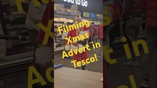 Filming🎅Advert in Tesco watford [upl. by Venita]