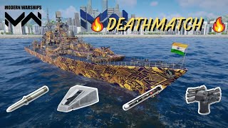 RF Admiral Ushakov  Death match  Modern Warships [upl. by Ylehsa]