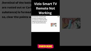 Vizio Smart TV Remote Not Working shorts shortsvideo [upl. by Wake]