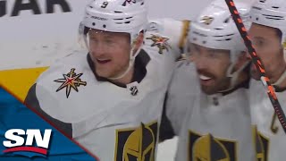 Jack Eichel Blasts OneTimer For Golden Knights First Powerplay Goal Of Series [upl. by Ehsrop178]