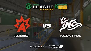 InControl vs Akimbo ESEA Season 50 Advanced Playoffs BO3 Casted by pure1y [upl. by Arvind]