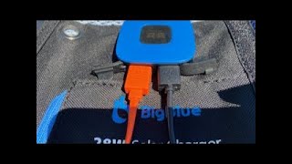 Big Blue 28 watt Solar Review [upl. by Ainej]