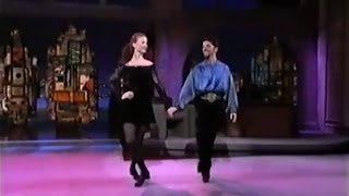 Riverdance first appearance on US network TV  The Late Show with David Letterman [upl. by Zebaj]