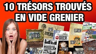 10 TRÉSORS TROUVÉS EN VIDE GRENIERS [upl. by Chimene]