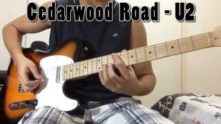 Cedarwood Road U2  GUITARRA tutorial [upl. by Waine594]