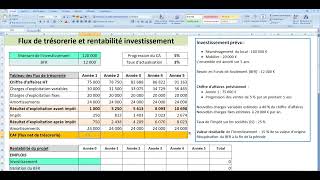 Flux de trésorerie et VAN [upl. by Hopper953]