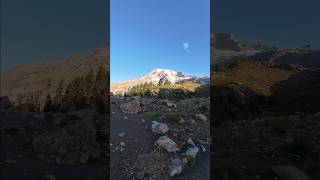 Skyline Trail near Mt Rainer hiking skylinetrail mtranier ranier pnw outdoors washington [upl. by Ahsirpac]