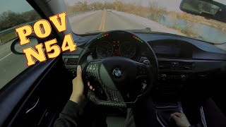 2008 E92 335i n54 Manual POV DRIVE One last drive [upl. by Sherrill]