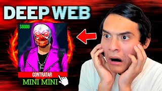 ENTRO A LA DEEP WEB Y CONTRATO A MINI MINI 😱 Y ESTO PASO Free Fire [upl. by Adias45]