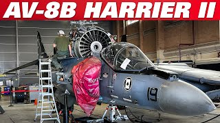 AV8B Harrier II SingleEngine GroundAttack Aircraft A Look At Back At The History And Innovation [upl. by Ashil]