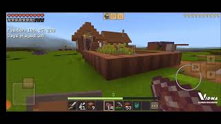 I build half house in Minecraft please subscribe to my youtube channel [upl. by Daffie]