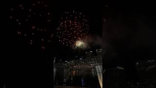 Weekly Every Saturday Firework show  Darling Harbour Sydney [upl. by Nonnahs986]