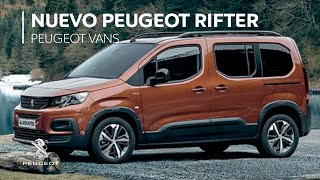 NUEVO PEUGEOT RIFTER  PEUGEOT VANS [upl. by Bainbridge]