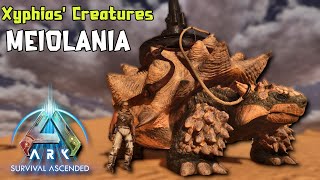 Xyphias Creatures Meiolania In Ark Ascended [upl. by Ginnifer]