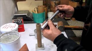 Making a Three Quarter Inch Charcoal Spark Gerb [upl. by Bolton]