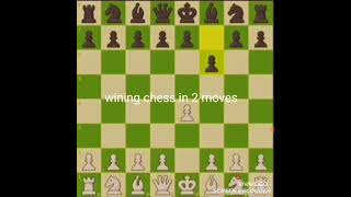 How to win chess in 3 moves [upl. by Ellerred]