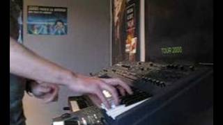 Roland JP8000 and Korg MS2000 [upl. by Ahsinaw]