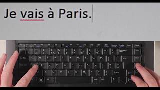 Typing accented French characters on a PC [upl. by Leachim]